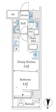 クラリティア板橋本町の物件間取画像